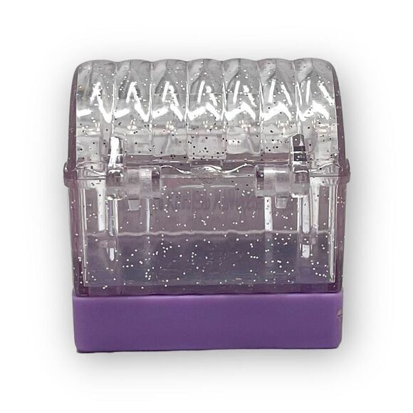 Sanrio Hello Kitty Treasure Box Stamp Seal Signet Purple No Stickers - Picture 3 of 6